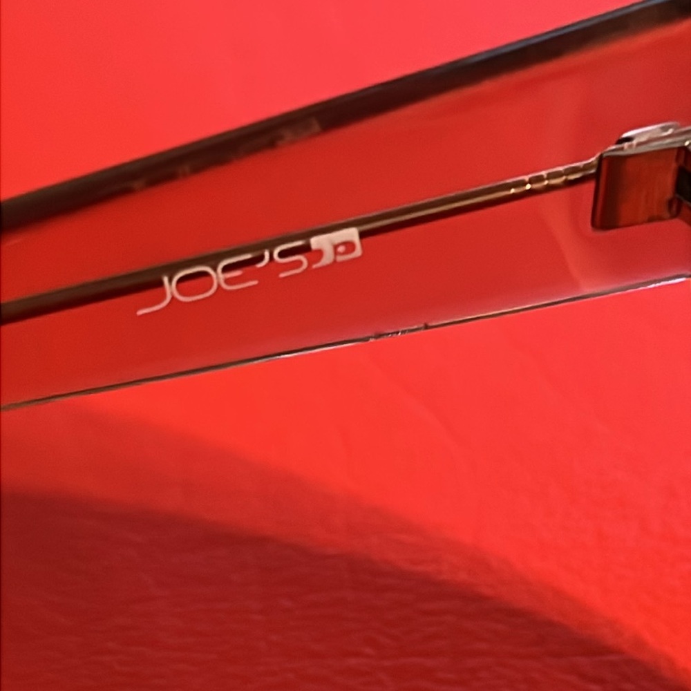 Joe's Jeans Transparent Sunglasses with Black Accents - Picture 3 of 4
